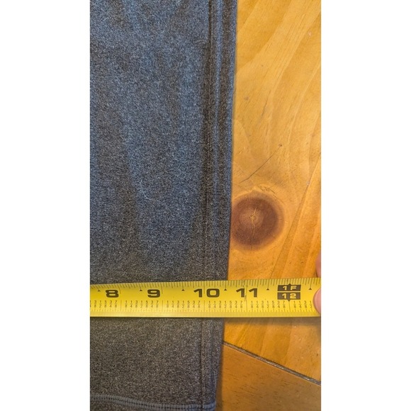 Lululemon Mens Straight Leg Athletic Pants Charcoal Gray Heathered 34x33.5 - Picture 6 of 9